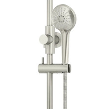 Round Gooseneck 300mm Twin Shower with 3 function Hand Shower